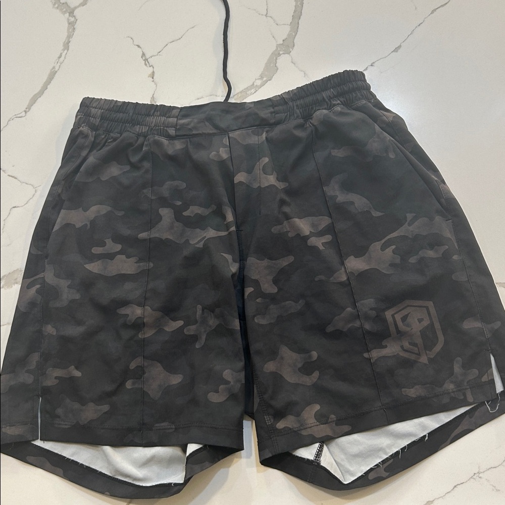 Born Primitive Camouflage Athletic Shorts